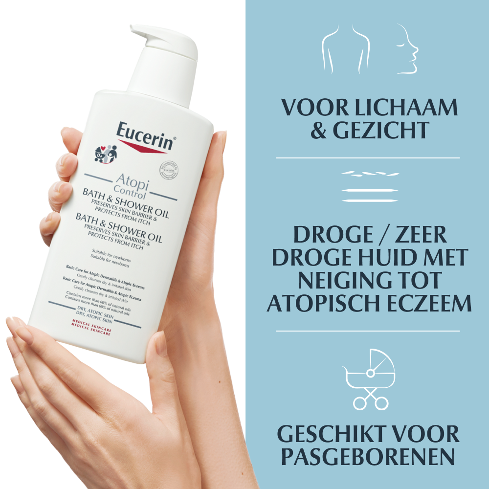 Eucerin Atopicontrol Bad en Doucheolie 400ml